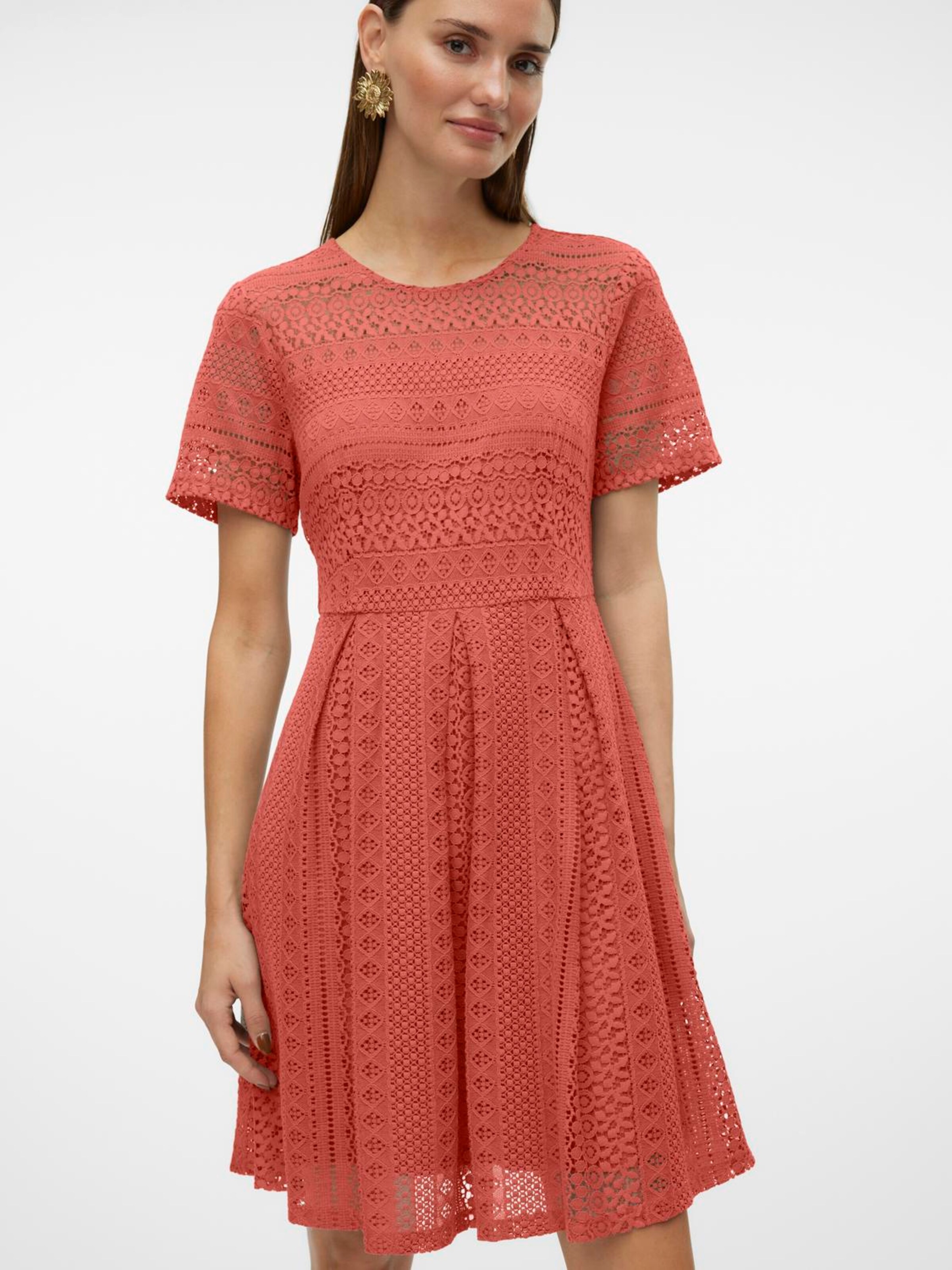 Vero moda kleid rot spitze Outlet